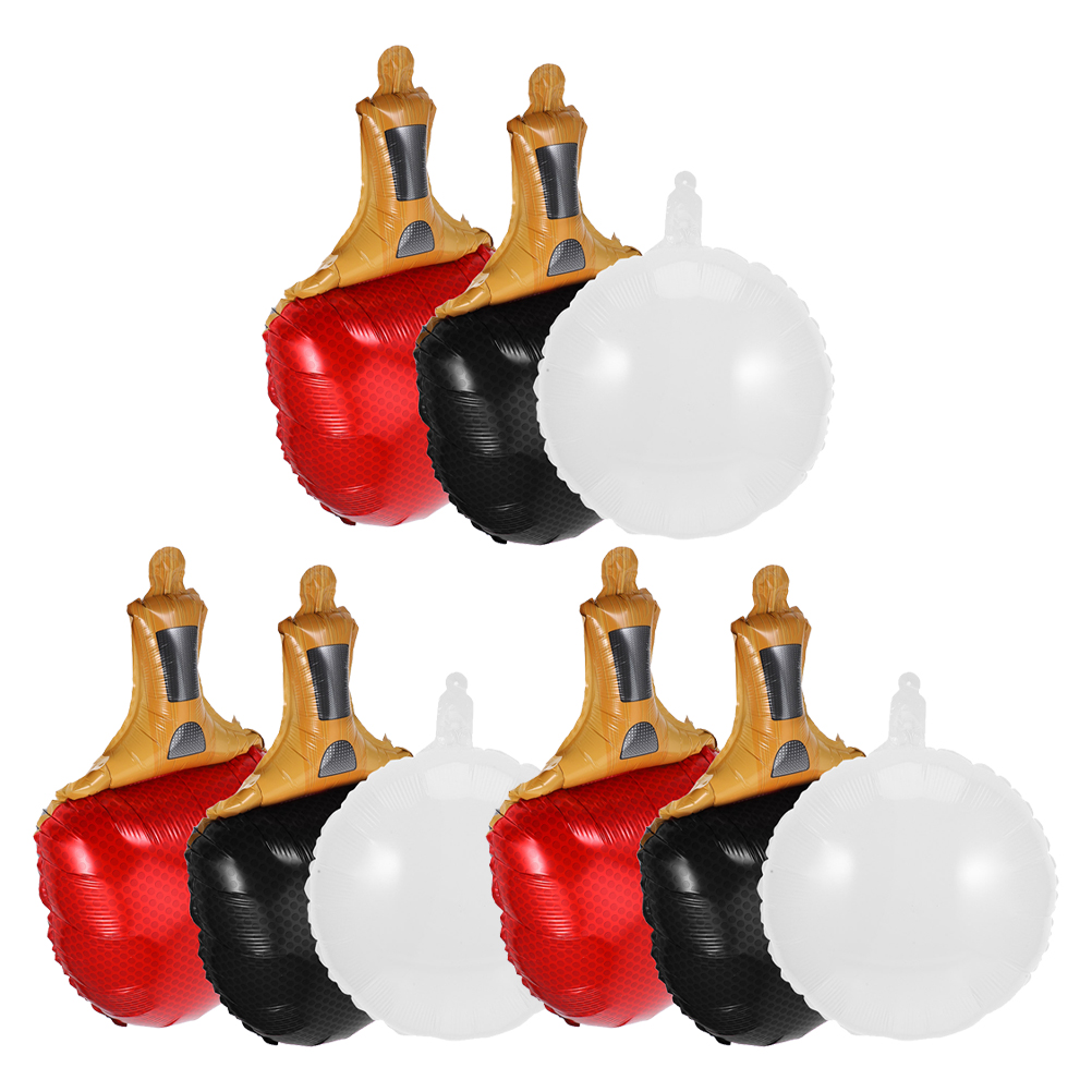 Table Tennis Games - 9pcs Table Reusable Foil Sports Theme