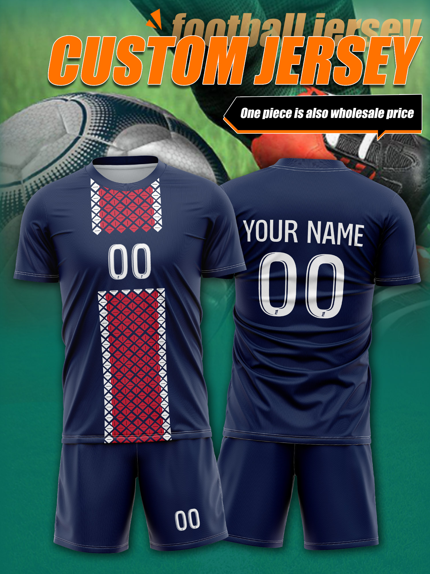 Table Tennis European Championship - Custom Image Number Name Soccer Jersey,European