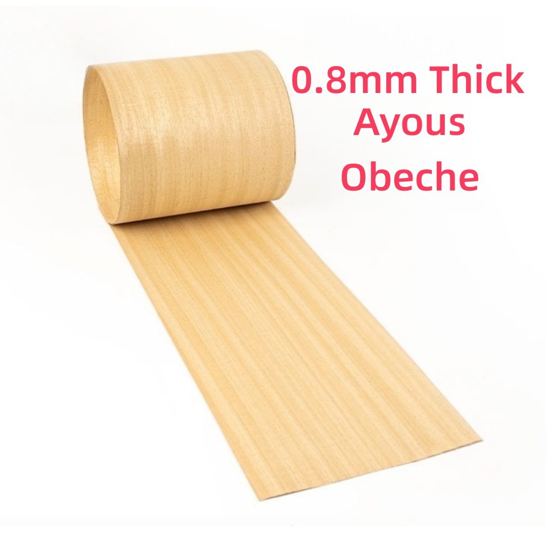 Table Tennis Games - 0.8mm Thick Natural Ayous (Obeche) Wood