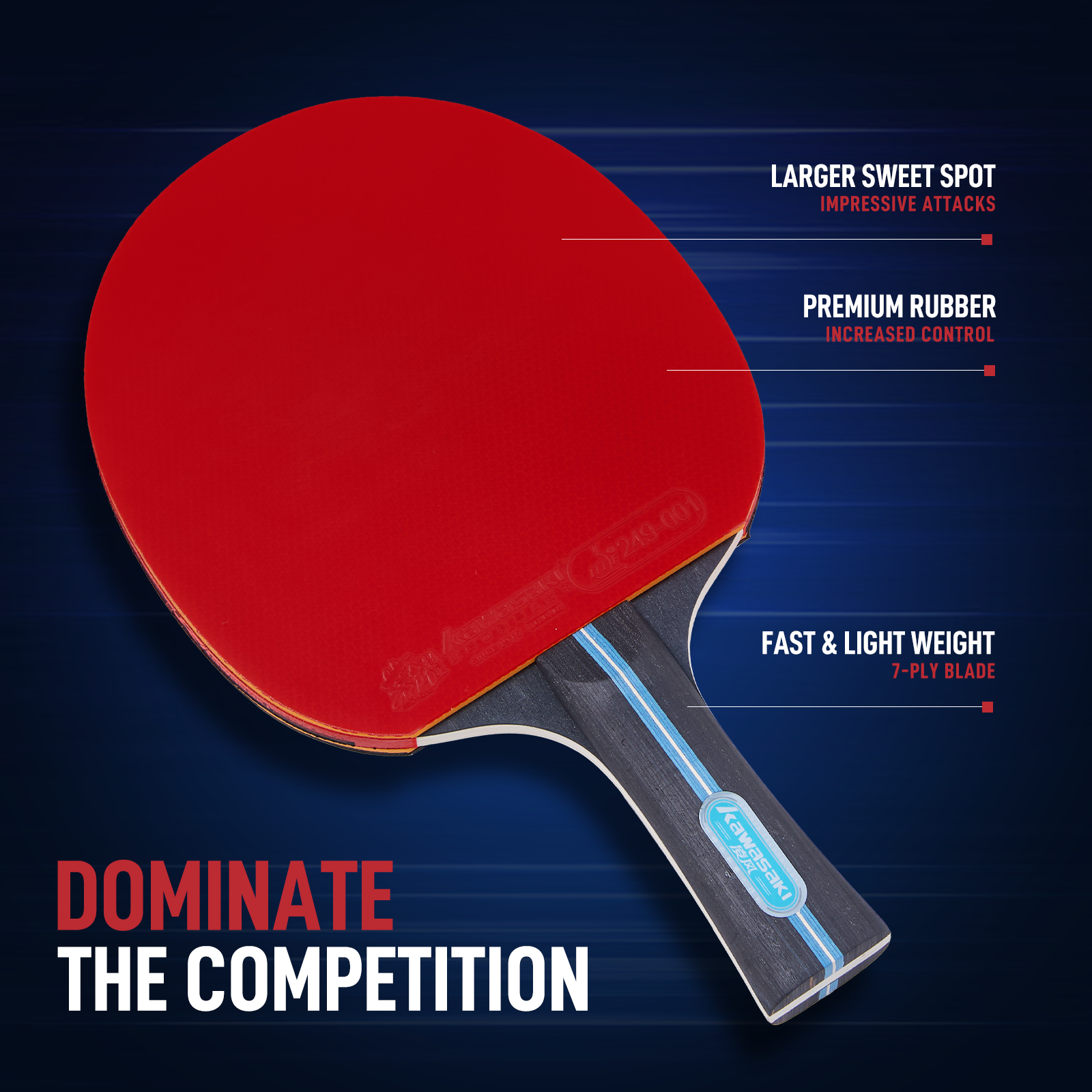 Kawasaki Table Tennis Equipmen - đánh giá và giá Table Tennis How To Play
