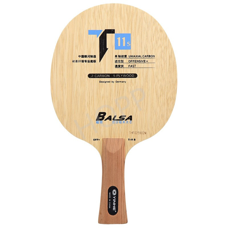 YINHE T-11 T11S (Balsa Light W - đánh giá và giá Xiom Blade Table Tennis
