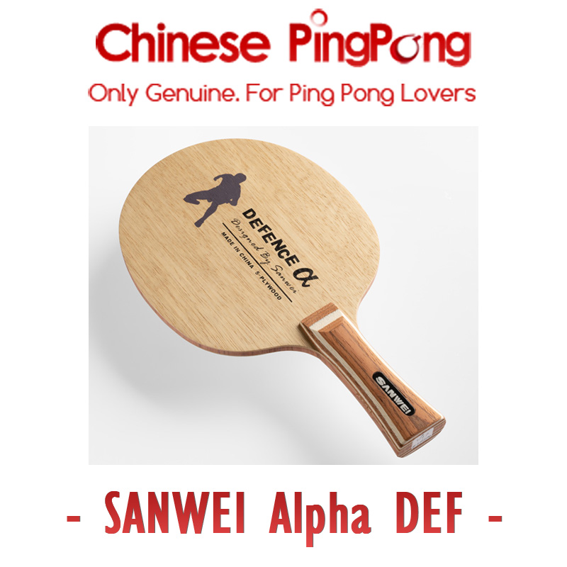 Original SANWEI Defence Alpha  - đánh giá và giá Xiom Blade Table Tennis