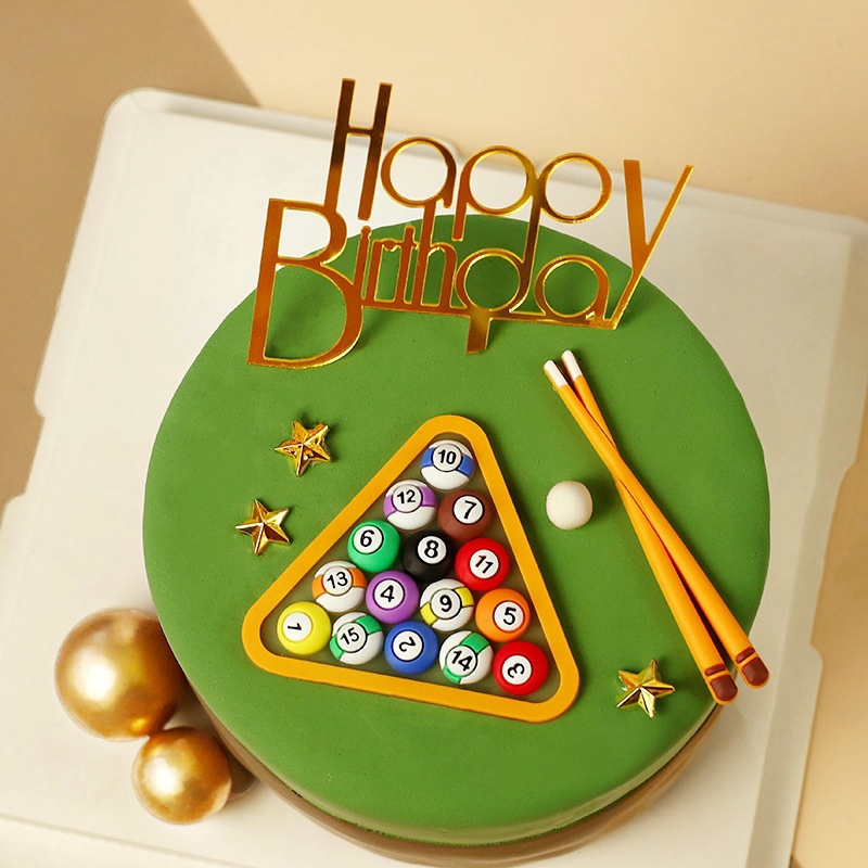 Billiard Ball Cake Decoration  - đánh giá và giá Table Tennis Games