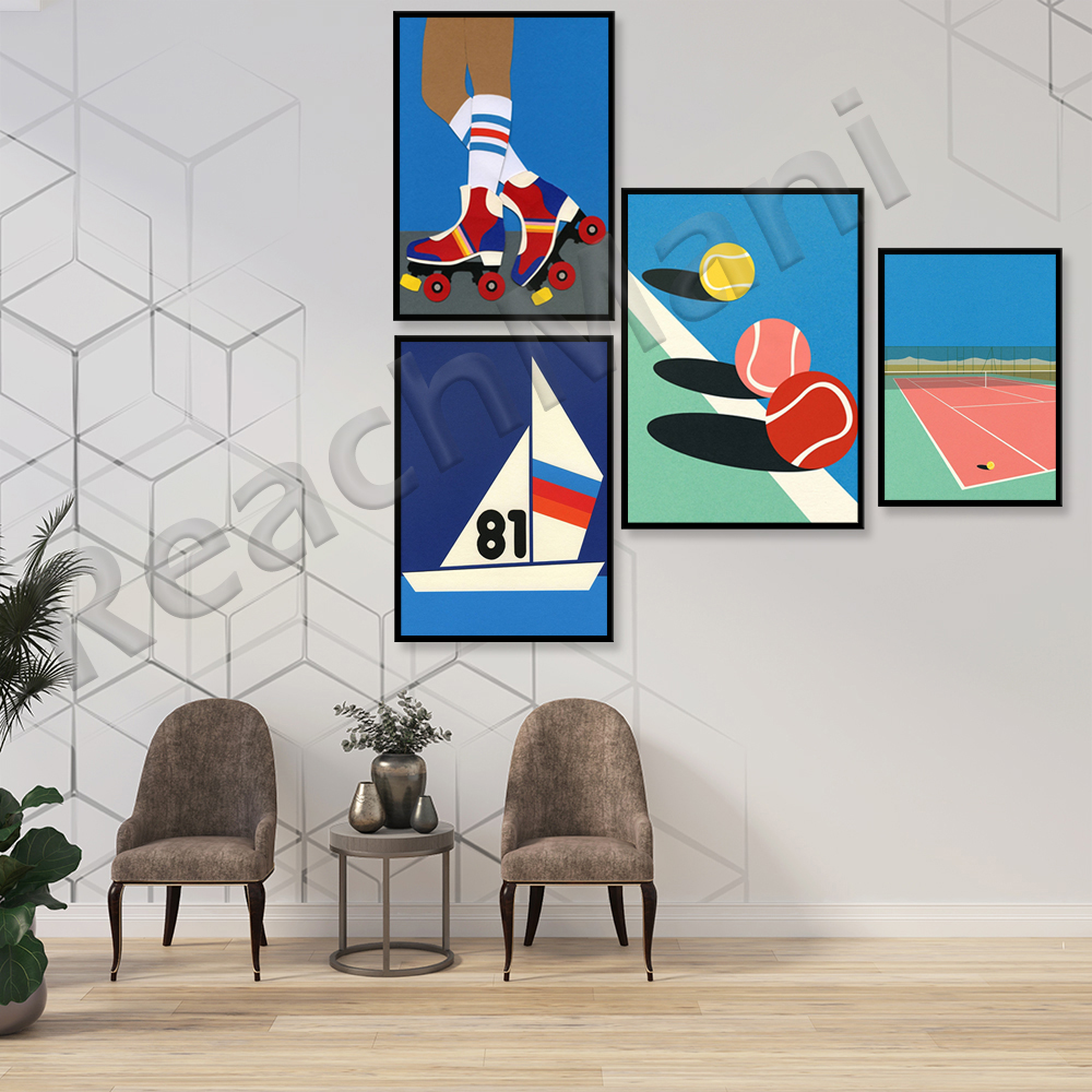 Table tennis poster,sport illu - đánh giá và giá Table Tennis Illustration