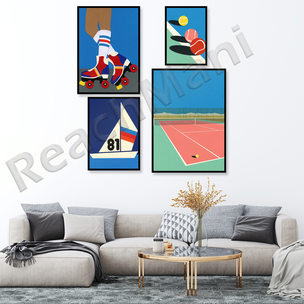 Table tennis poster,sport illu - đánh giá và giá Table Tennis Illustration