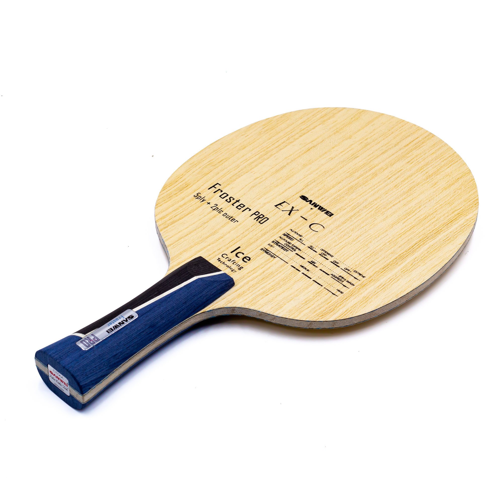 SANWEI ALC Table Tennis Blade  - đánh giá và giá Table Tennis Games