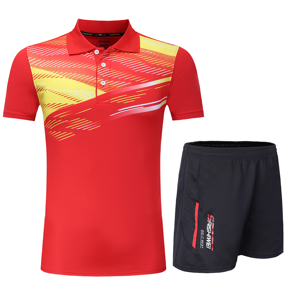New Men Women Tennis T Shirt   - đánh giá và giá Table Tennis Uniform